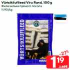 Vürtsikilufileed Viru Rand, 100 g
