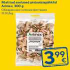 Allahindlus - Röstitud soolased pistaatsiapähklid
Arimex, 300 g
