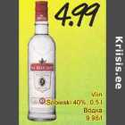 Allahindlus - Viin Sobieski 40%, 0, 5 l