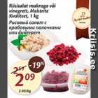 Allahindlus - Riisisalat makraga või vinegrett, Meistrite Kvaliteet, 1 kg