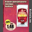 Krakovi poolsuitsuvorst juustuga 270g