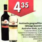 Allahindlus - Austraalia geografilise tähisega lauavein Australian Bush, 75cl *Cabernet- Shiraz, 13,5% *Colombard Chardonnay, 12,5%