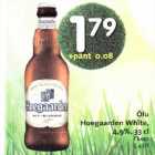 Allahindlus - Õlu Hoegaarden White, 4,9%, 33cl