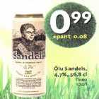 Allahindlus - Õlu Sandels, 4,7%, 56,8cl