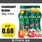 Allahindlus - Joogijogurt Activia