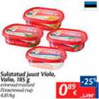 Allahindlus - Sulatatud juust Viola, Valio, 485 g