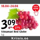 Viinamari Red Globe kg