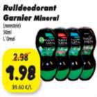 Allahindlus - Rulldeodorant Garnier Mineral 50ml