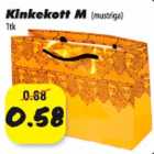 Allahindlus - Kinkekott M (mustriga) 1tk