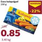 Allahindlus - Esva kalapulgad
250 g