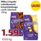 Allahindlus - Milka Crispello
vahvlikommid
kreemitäidisega
vanilli, šokolaadi
150 g