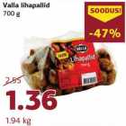 Allahindlus - Valla lihapallid
700 g