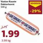 Allahindlus - Vastse-Kuuste
Doktorivorst
500 g