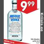 Allahindlus - Viin Absolut,
40%, 70 cl