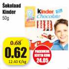 Šokolaad Kinder 50 g