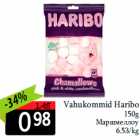 Allahindlus - Vahukommid Haribo
150g
