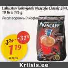 Allahindlus - Lahustuv kohvijook Nescafe Classic 3in1, 10 tk x 175 g