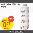 Keefir Hellus, 2,5%, 1 kg