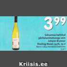 Allahindlus - Saksamaa kaitstud
päritolunimetusega vein
Johann Brunner
Riesling Mosel 