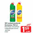 WC-puhastusvahend
Domestos, 750 ml

