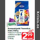 Kompvekipakk 7 lemmikut,
Kalev, 500 g
