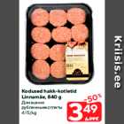 Kodused hakk-kotletid
Linnamäe, 840 g
