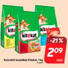 Kuivsööt kassidele Kitekat, 1 kg