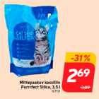 Mittepaakuv kassiliiv
Purrrfect Silica, 3,5 l