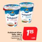 Kodujuust Alma,
Valio, 380 g