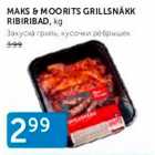 MAKS&MOORITS GRILLSNÄKK RIBIRIBAD, kg