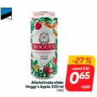 Alkoholivaba siider
Hoggy's Apple, 500 ml