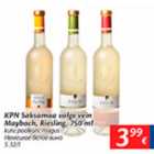 Allahindlus - KPN Saksamaa valge vein Mayboch, Riesling, 750 ml