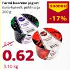 Allahindlus - Farmi koorene jogurt 200g