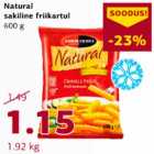 Allahindlus - Natural sakiline friikartul 600g