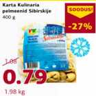 Allahindlus - Karta Kulinaria pelmeenid Sibirskije 400 g