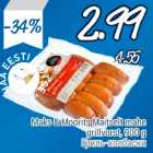 Allahindlus - Maks & Moorits Maitselt mahe grillvorst, 900 g