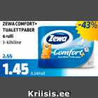 ZEWA COMFORT+ TUALETTPABER