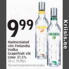 Maitsestatud viin Finlandia Vodka Grapefruit või Lime