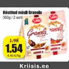 Allahindlus - Röstitud müsli Granola