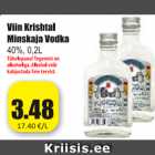 Allahindlus - Viin Kriahtal Minskaja Vodka