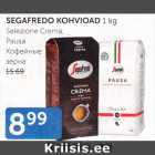 SEGAFREDO KOHVIOAD 1 kg