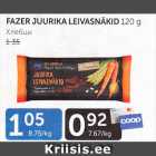 FAZER JUURIKA LEIVASNÄKID 120 g