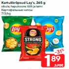 Kartulikrõpsud Lay’s, 265 g

