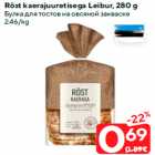 Röst kaerajuuretisega Leibur, 280 g
