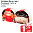 Grilljuust Camembert,
President