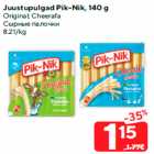 Juustupulgad Pik-Nik, 140 g

