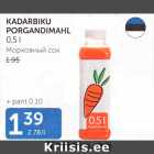 Allahindlus - KADARBIKU PORGANDIMAHL 0,5 L