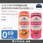 A.LE COQ FASSBRAUSE ALKOHOLIVABA ÕLU 0,0%, 0,5 L