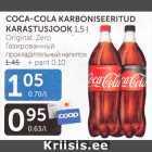 COCA-COLA KARBONISEERITUD KARASTUSJOOK 1,5 L