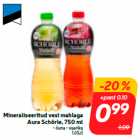 Mineraliseeritud vesi mahlaga
Aura Schörle, 750 ml